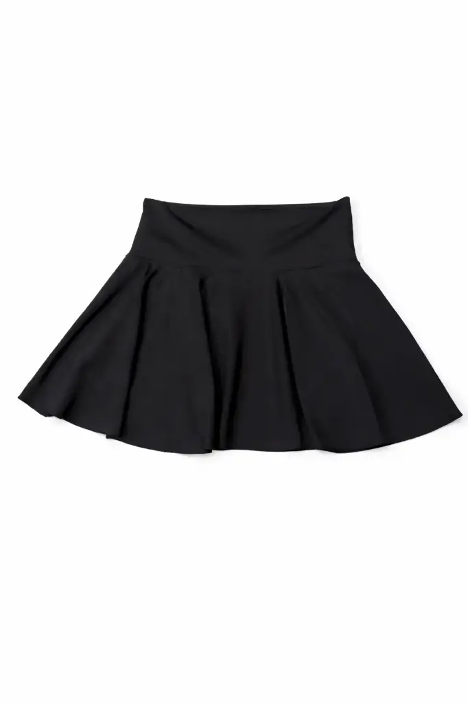 Pollera c/short m/f volados  (art 28.06)